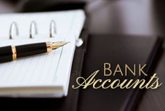 How do I close the Bank Accounts